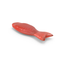 Gummy Fish Candy Red PNG & PSD Images