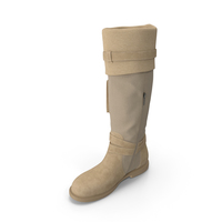 Womens Boots Beige PNG & PSD Images