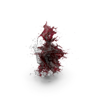 Shattered Glass with Wine PNG & PSD Images