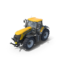 JCB Fastrac 8310农业拖拉机PNG和PSD图像