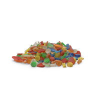 Pile Of Mixed Gummy Candy PNG & PSD Images