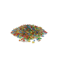 Large Pile Of Mixed Gummy Candy PNG & PSD Images