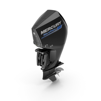 Mercury 300 CMS Outboard Motor PNG & PSD Images