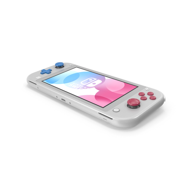 Nintendo Switch Lite Gray PNG & PSD Images