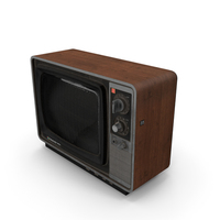Old TV National Panacolor PNG & PSD Images