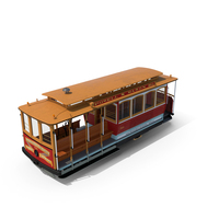 San Francisco Cable Car PNG & PSD Images