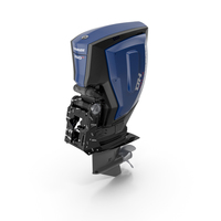 Outboard Motor Evinrude E-TEC G2 PNG & PSD Images