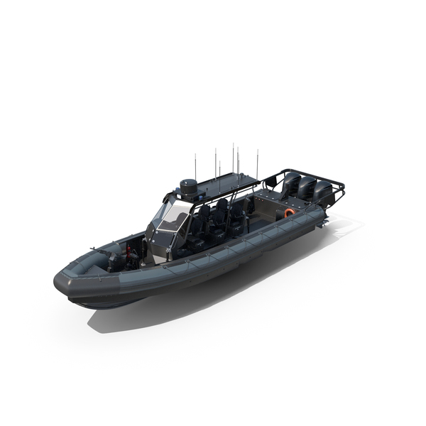 Patrol Inflatable Boat ZH-1100 MACH II OB 2019 PNG & PSD Images