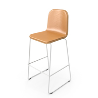 Jane Bar Chair Leather PNG & PSD Images
