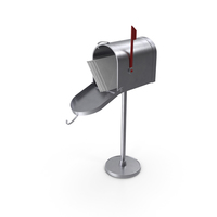 Post Box with Letters PNG & PSD Images