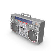 Retro Boombox Conion C-100F PNG & PSD Images