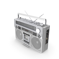 Retro Boombox JVC PNG & PSD Images