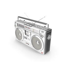 Retro Boombox Sharp GF-9292 PNG & PSD Images