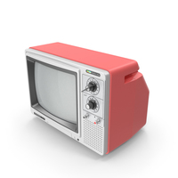 Retro TV HITACHI KidoColor PNG & PSD Images