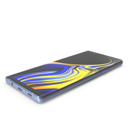 Samsung Galaxy Note 9 Ocean Blue PNG & PSD Images