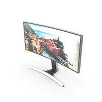 Samsung Ultra WQHD LED Curved Monitor 34-inch PNG & PSD Images