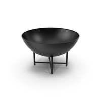 Iron Fire Bowl PNG & PSD Images
