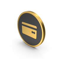 Gold Icon Bank Card PNG & PSD Images
