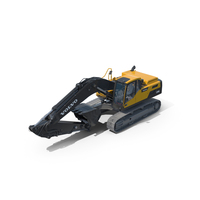 Tracked Excavator VOLVO EC300D PNG & PSD Images