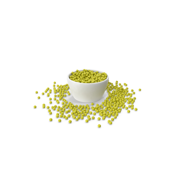 Bowl With Green Peas PNG & PSD Images