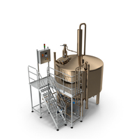Alcohol Production Plant PNG & PSD Images