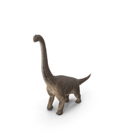 Brachiosaurus Walking Pose PNG & PSD Images