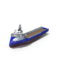 Ulstein PX105 Sea Spider Platform Supply Vessel PNG & PSD Images