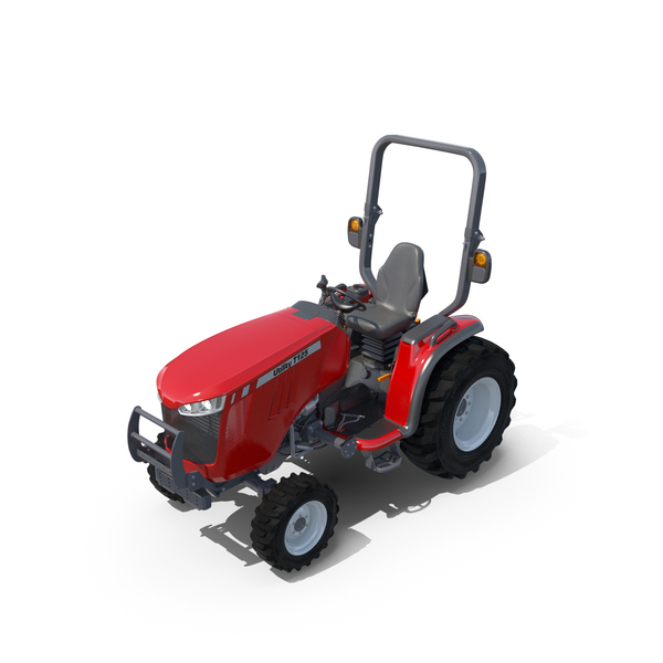 Wheel Compact Utility Tractor PNG & PSD Images