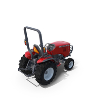 Wheel Compact Utility Tractor PNG & PSD Images