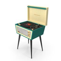 Crosley Dansette Turntable PNG & PSD Images
