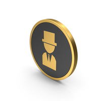 Gold Icon Human PNG & PSD Images