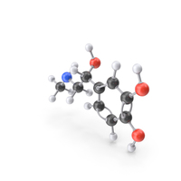 Epinephrine Molecule PNG & PSD Images
