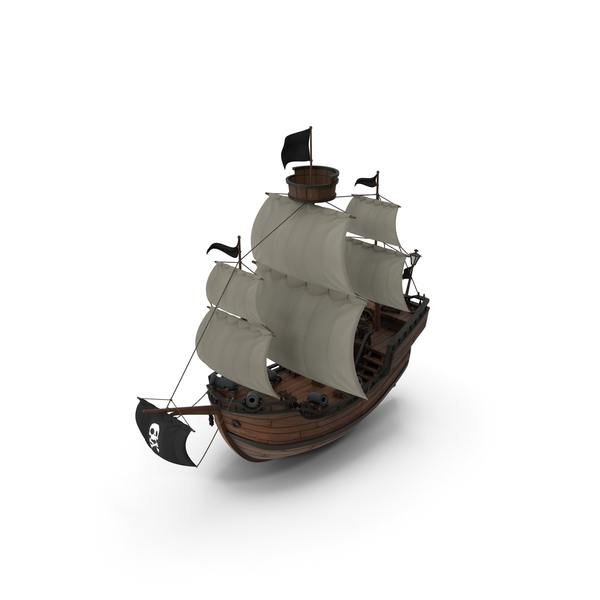 Cartoon Galleon PNG & PSD Images