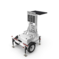 Decatur Speed Radar Trailer 300MX PNG & PSD Images