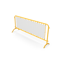 Barrier Yellow Perforated PNG & PSD Images