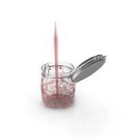 Red Water Pours into the Jar PNG & PSD Images