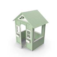 Green Children House PNG & PSD Images