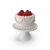 Cake with Strawberries PNG & PSD Images