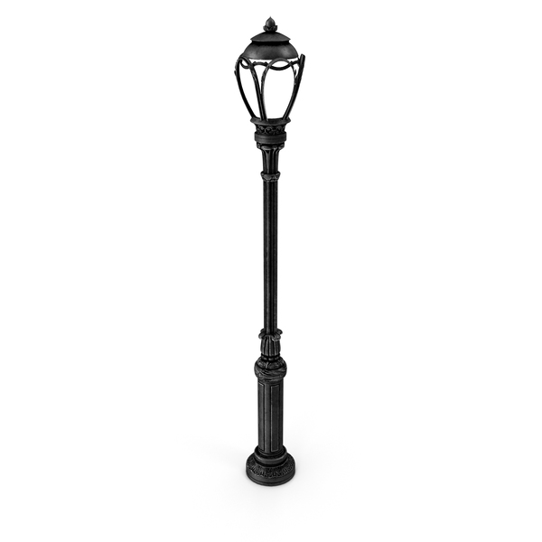 Central Park Lamp Post PNG & PSD Images