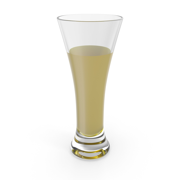 Glass with Yellow Water PNG & PSD Images
