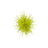 Yellow Smoke Explosion PNG & PSD Images