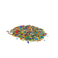 Lego Pile Large PNG & PSD Images