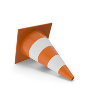 Lying Traffic Cone PNG & PSD Images
