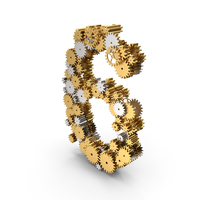 Gear Number 6 PNG & PSD Images