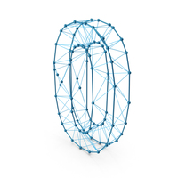 Wire Alphabet Number 0 PNG & PSD Images