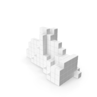 White Block Construction PNG & PSD Images