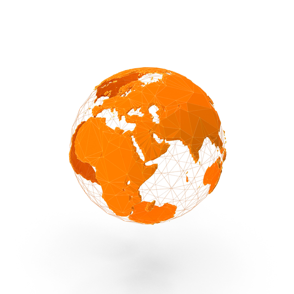 Wire Model of Earth PNG & PSD Images