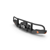 Bullbar Push Bumper Electric Winch PNG & PSD Images