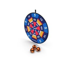 Canaveral Velcro Dartboard Game Set PNG & PSD Images