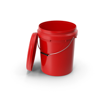 Food Grade 20L Plastic Bucket PNG & PSD Images